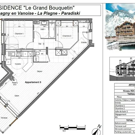 Le Grand Bouquetin - 3 Pieces Pour 6 Personnes 871